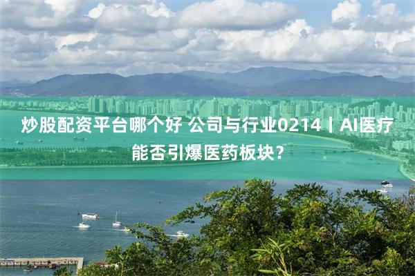 炒股配资平台哪个好 公司与行业0214丨AI医疗能否引爆医药板块？